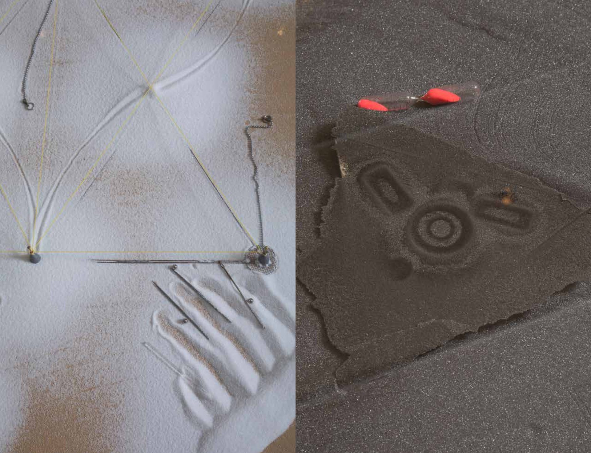 ARCHIVE  砂絵の再生 – 中西夏之《カーボランダム・ホワイトランダム》をめぐって