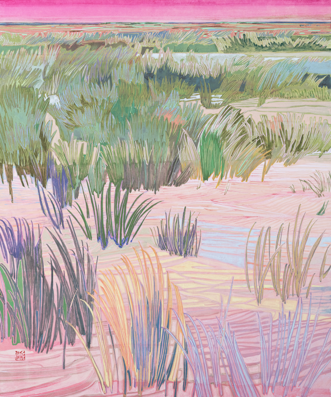 只野彩佳 個展 「路望の草、かなたへの導き」