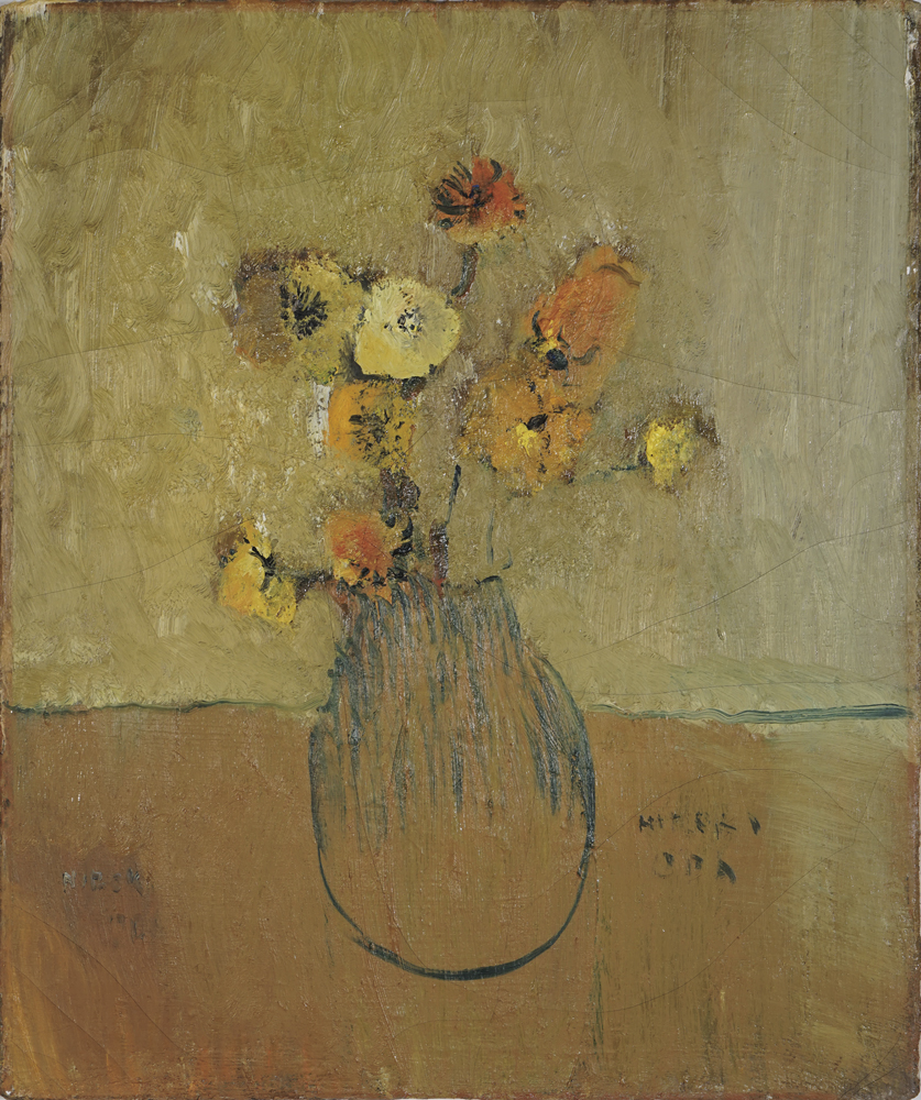 織田廣喜「チュイルリー庭園」３Ｆ　額縁41×46￼絵22×27cm日本芸術院会員 Hiroki Oda, The Golden Age 織田廣喜の天凛 – artscape