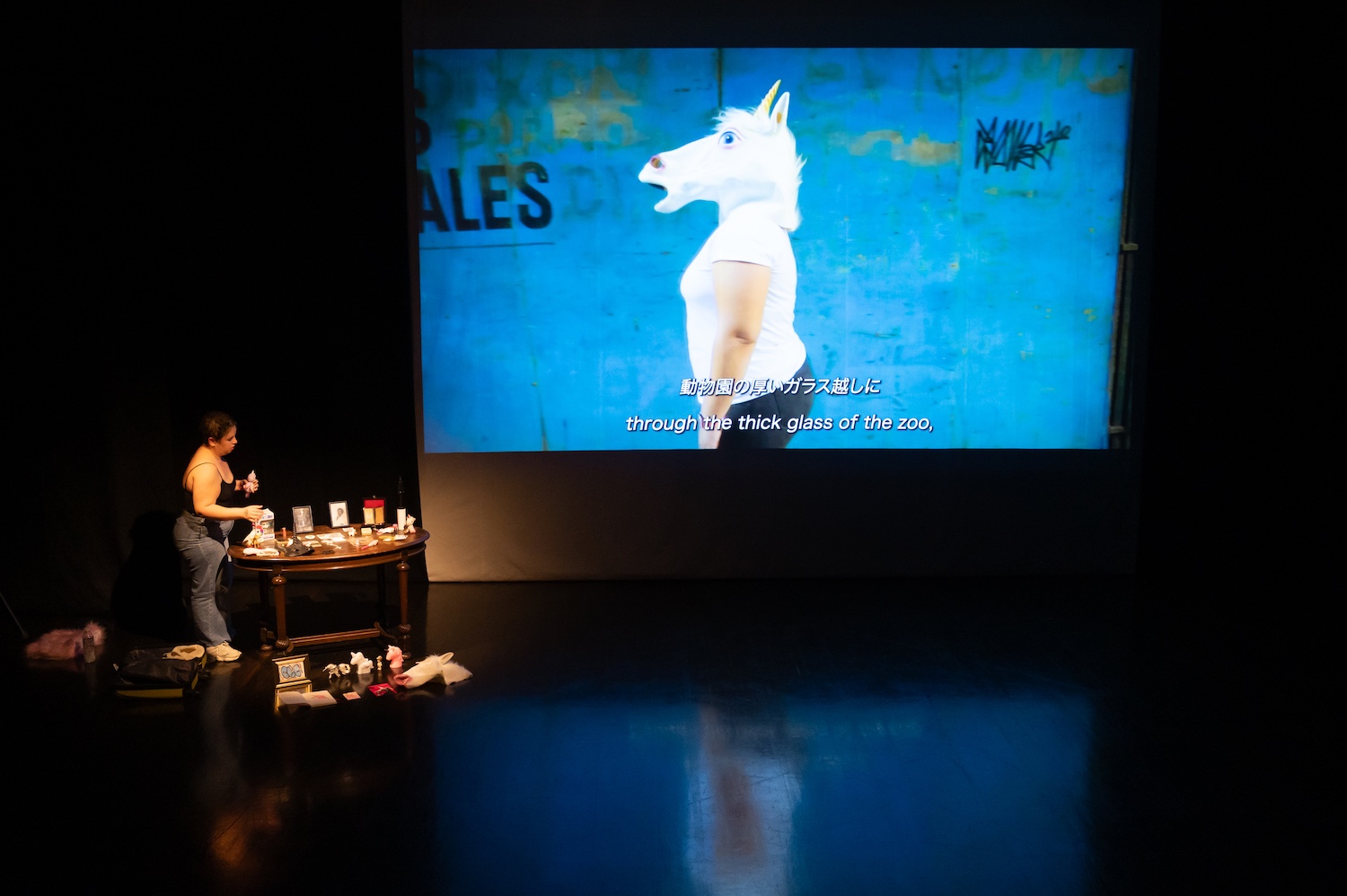 高嶋慈｜KYOTO EXPERIMENT 京都国際舞台芸術祭 2025　⑥マルタ・ルイサ・エルナンデス・カデナス『私はユニコーンではない』（前編）