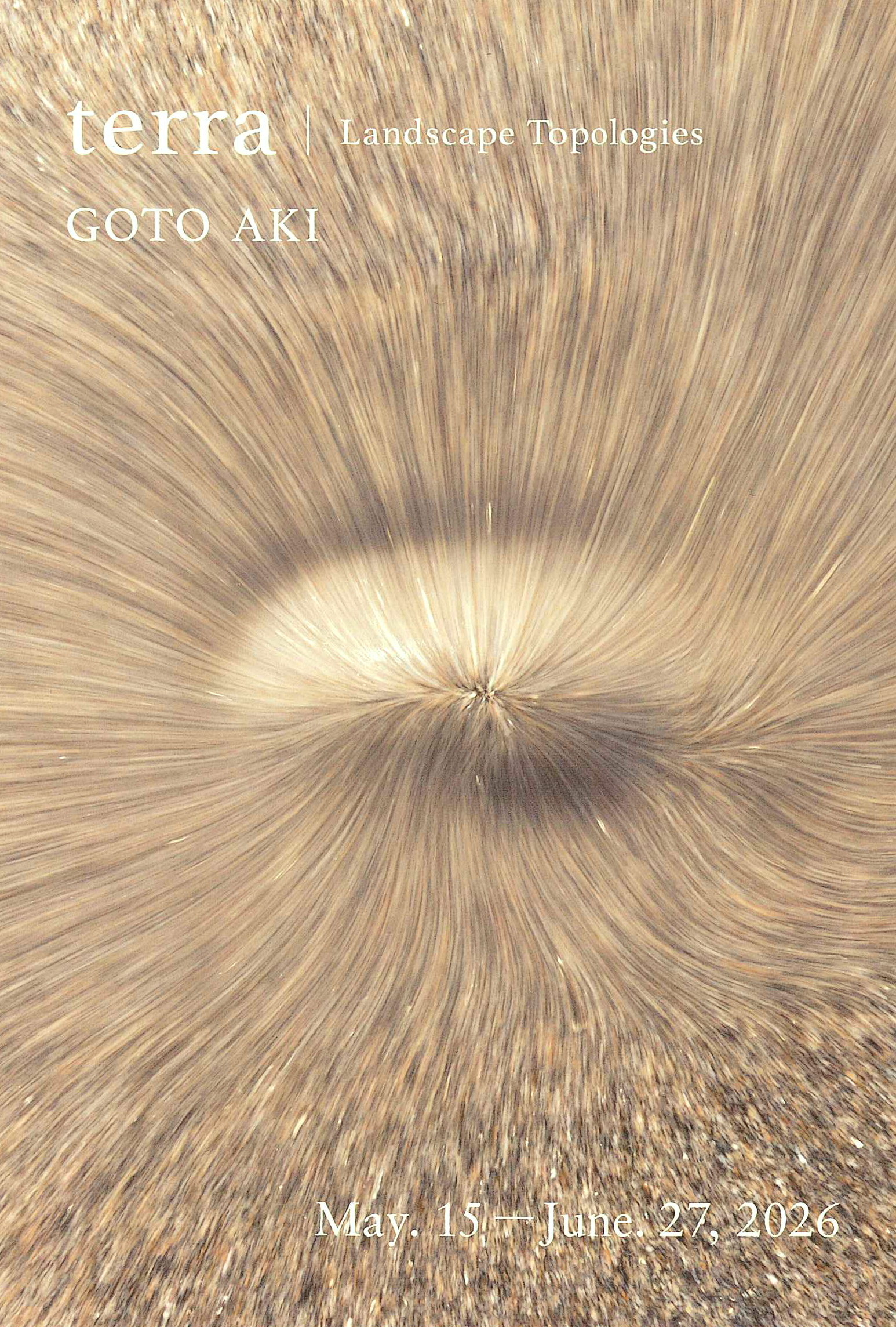 GOTO AKI 写真集出版記念展「terra | Landscape Topologies (風景のトポロジー)」