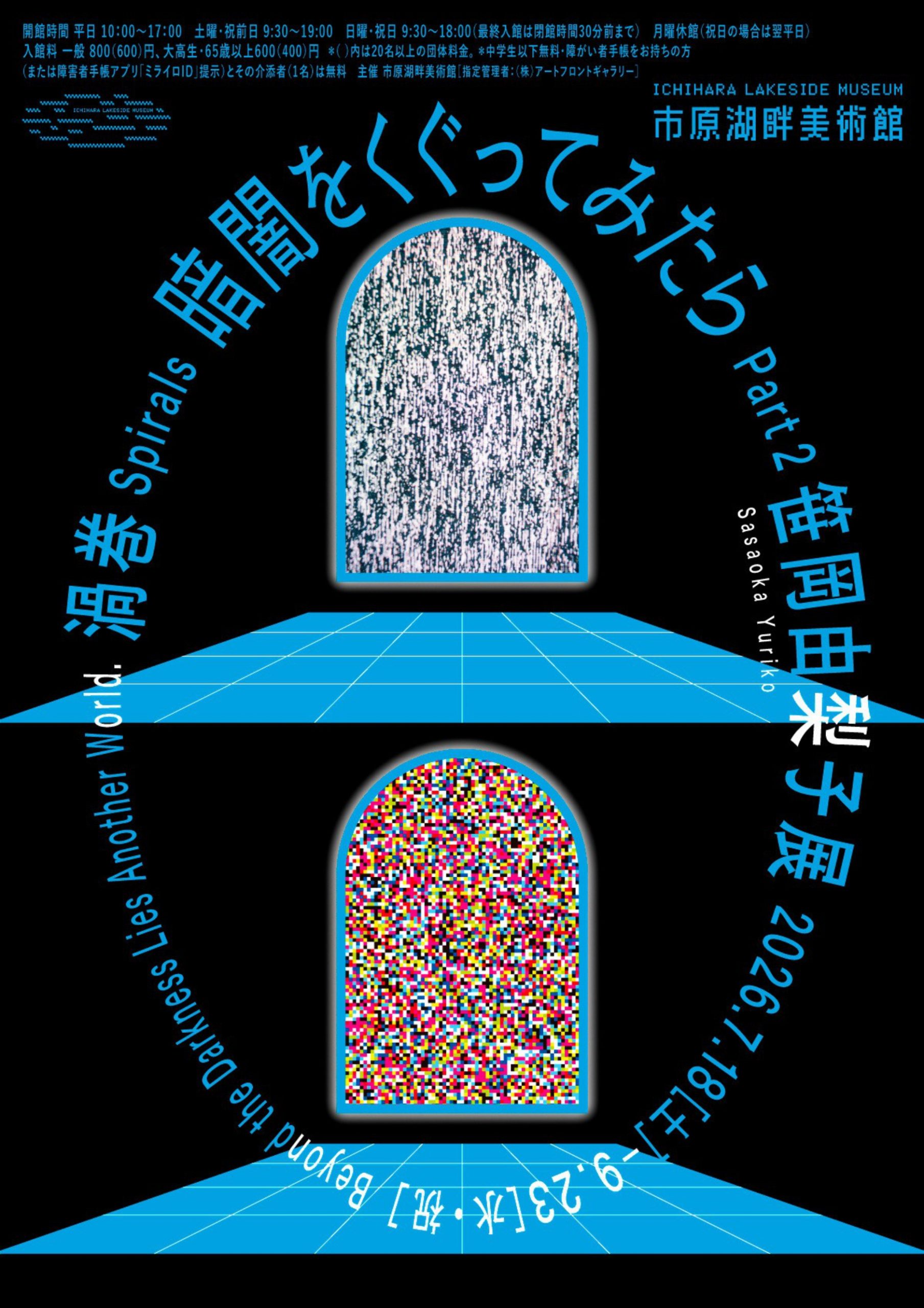 暗闇をくぐってみたら Part2 笹岡由梨子展「渦巻」 – artscape