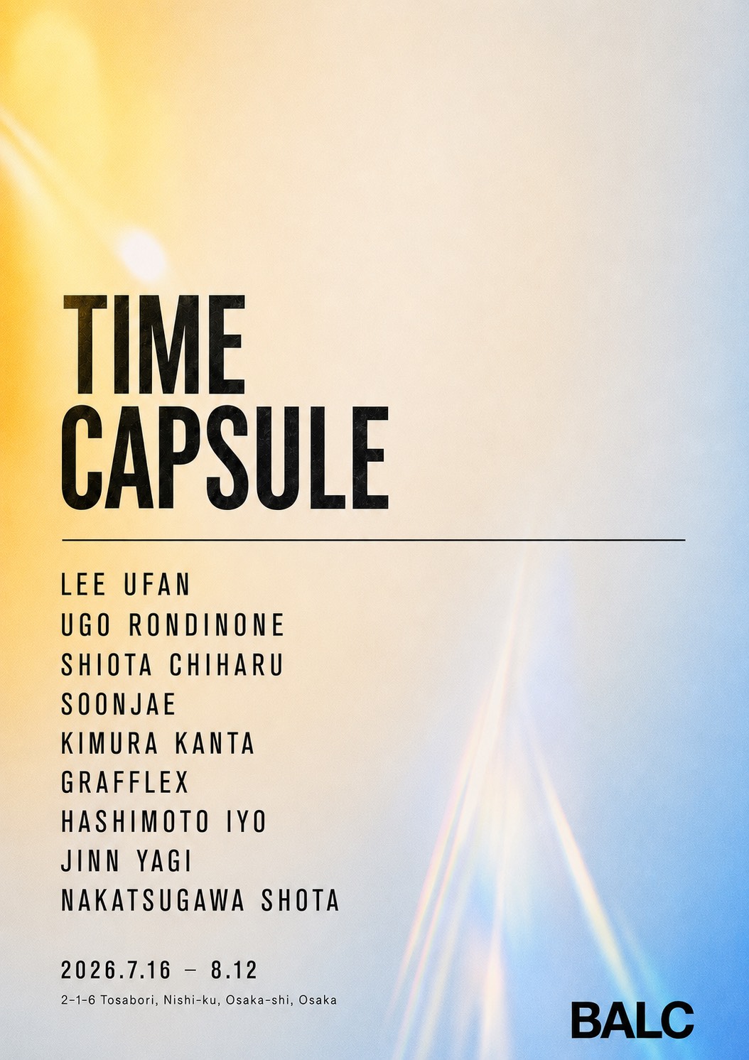BALC 「TIME CAPSULE」展