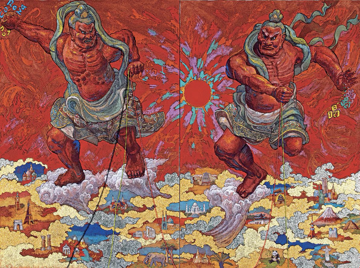 KINUTANI Art Place Hiroo 第2回展覧会：壁に描く──絹谷幸二の〈壁画